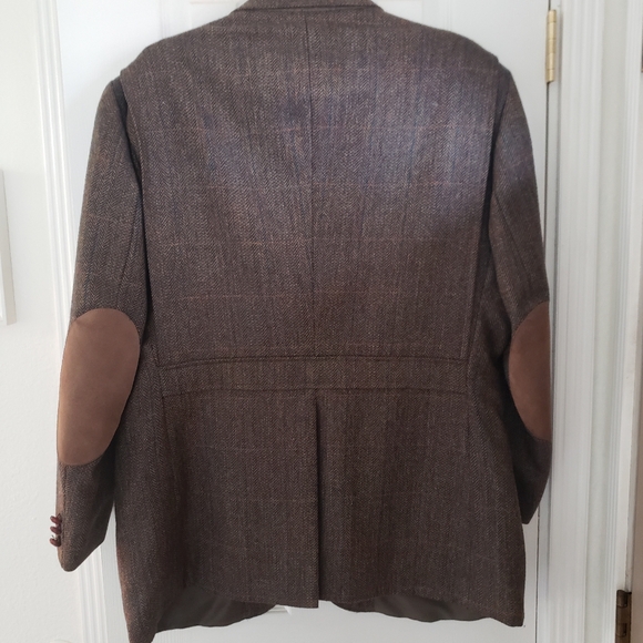 Vintage Christopher Dawes Dunns Lined Wool Coat Blazer Size 46R - Picture 2 of 7